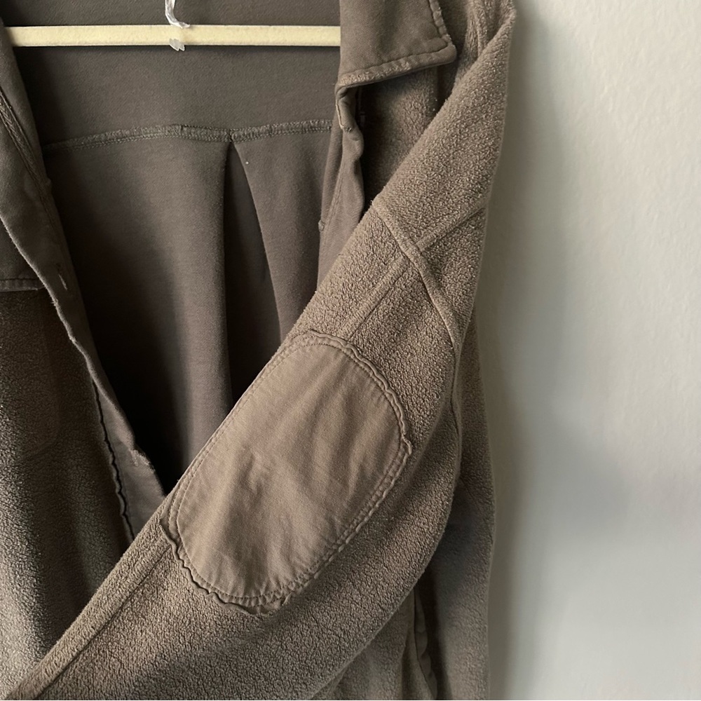 FREE PEOPLE
Ruby Oversized Shirt Jacket in Army Taupe M - Picture 11 of 14